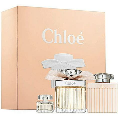 chloe perfume gift set sale|chloe by 3 piece set.